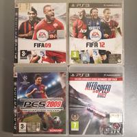 Giochi PS3 – FIFA 09/12, PES 2009, NFS Rivals