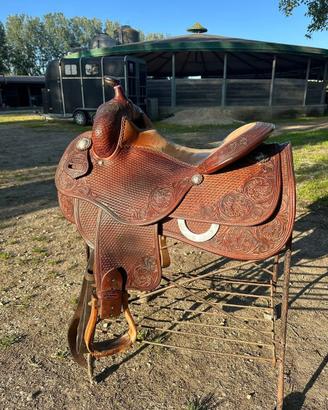 Sella Cleburne da reining 15,5”