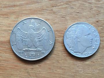 1 Lira 1942 e 20 centesimi 1941