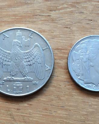 1 Lira 1942 e 20 centesimi 1941