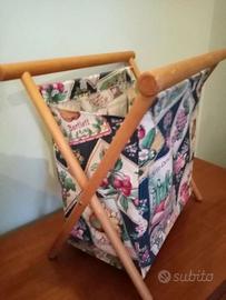 Porta-riviste o porta-lavoro a maglia