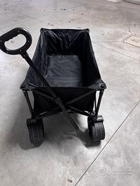 Carrello pieghevole con ruote multiuso