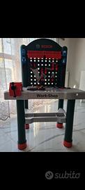 Workshop Bosch, 82 Pezzi, Piano di Lavoro per bamb