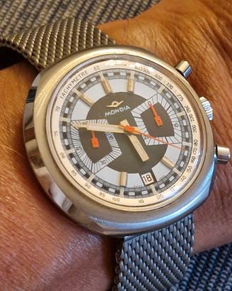 Mondia Zenith 1973 chrono NOS Full Set Permuto