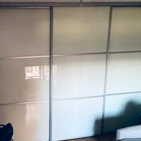 porte scorrevoli in vetro temprato