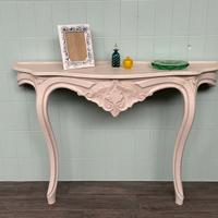 Consolle ingresso vintage in stile laccata shabby