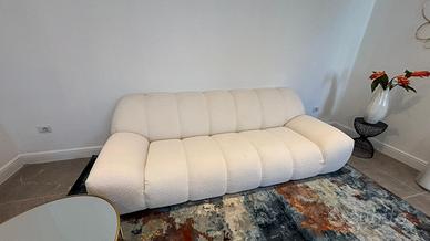 Divano Bouclé 3 posti