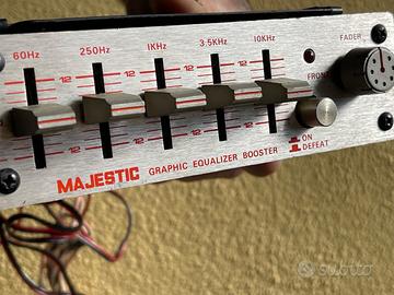 Majestic amplificatore equilibratore vintage