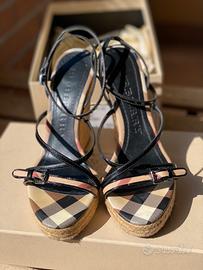 Sandalo espadrillas Burberry