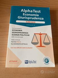 Alpha Test Economia e Giurisprudenza