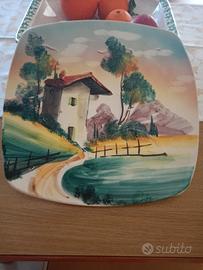 piatto decorativo vintage 