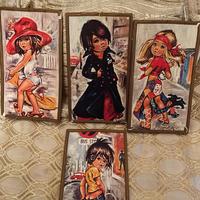 Big Eye Bambini ‘60-’70 Idylle Falconi  quadri