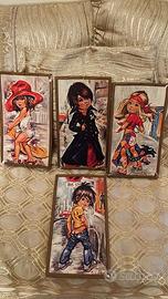 Big Eye Bambini ‘60-’70 Idylle Falconi  quadri