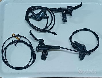 Shimano, Set ant + post freni M6120 a 4 pistoncini