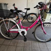 Bicicletta da ragazza taglia 24