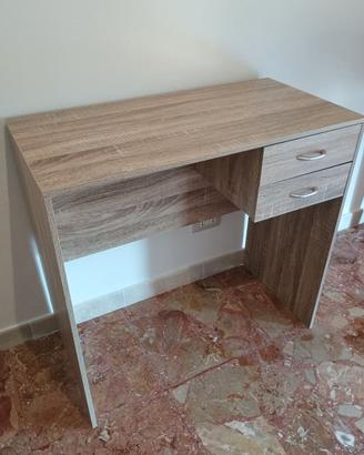 Scrivania con cassetti 80x40x77