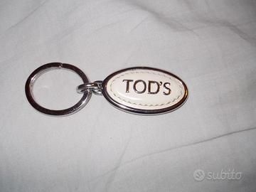 Portachiavi Tod's ovale colore stucco nuovo