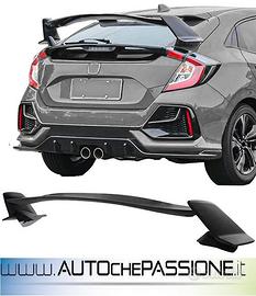 Spoiler TR posteriore Honda Civic 16-20 hatchback
