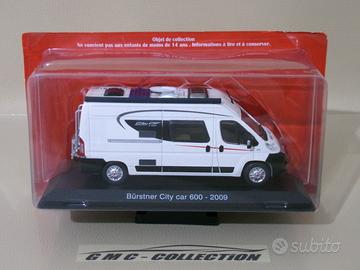 Fiat Ducato Bürstner 600 Camper Furgonato 1/43