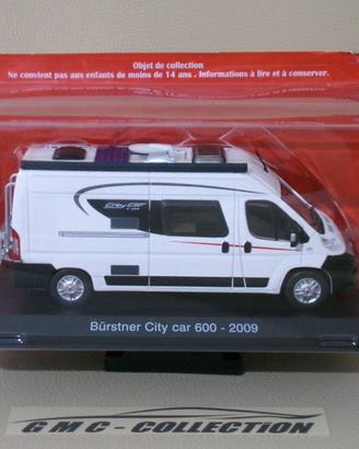 Fiat Ducato Bürstner 600 Camper Furgonato 1/43