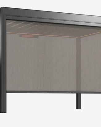 TENDA a RULLO SCORREVOLE  Pergola PERGOLUX da 4