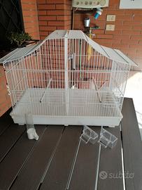 Gabbia per canarini, cocorite ecc,