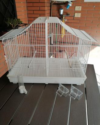 Gabbia per canarini, cocorite ecc,