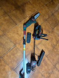 potatore allungabile +motosega 