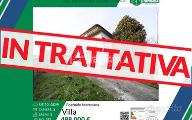 VILLA BIFAMILIARE CON BOX ZONA LAVANDERIA E AMPIO