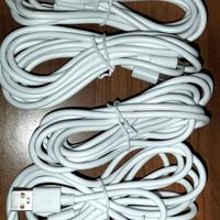Set 4 Cavo Usb-C dati ricarica veloce 10A 2MT