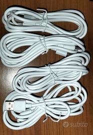 Set 4 Cavo Usb-C dati ricarica veloce 10A 2MT