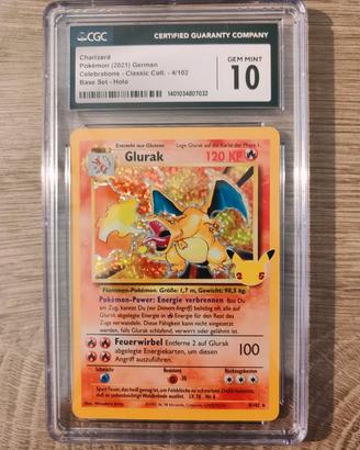 Pokémon Charizard 4/102 Celebrations CGC 10