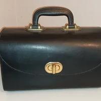 Borsa, valigetta ,bauletto nero. Vintage