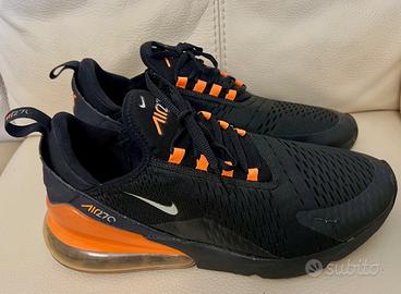 Nike Air Max 270 Black Total Orange 44.5  Original