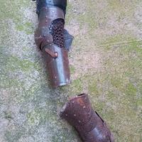 corazza armatura medievale in ferro storica