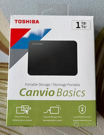 Hard disk esterno USB da 1TB Toshiba