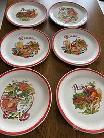 Piatti pizza in ceramica