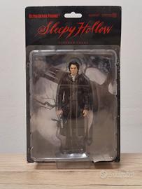 Ichabod Crane action figure Johnny Depp SIGILLATO