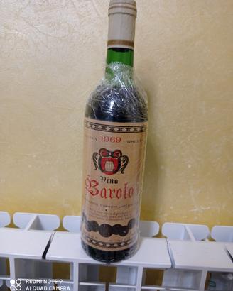vino barolo riserva 1969