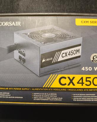 Alimentatore Corsair CX450M semi-modulare
