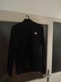Felpa giacca tuta cappuccio Adidas taglia 11/