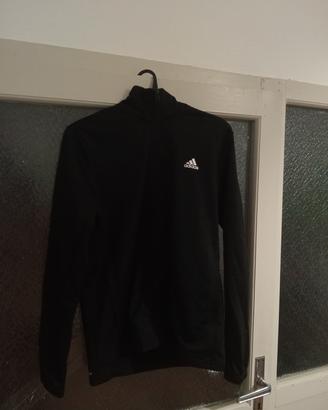 Felpa giacca tuta cappuccio Adidas taglia 11/