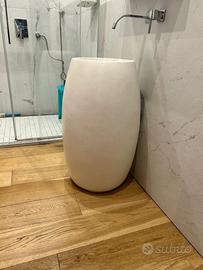 Lavabo da bagno freestanding in marmo