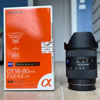 Sony DT 16-80mm F3,5-4,5 ZA - Attacco A per Sony