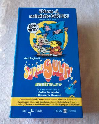 Libro + Vhs Supergulp I Fumetti in TV