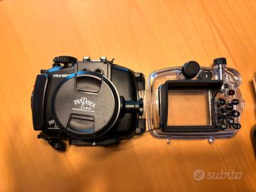 Custodia subacquea fantasea per Sony rx100 mk vii