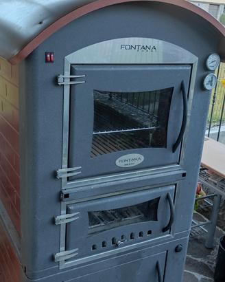 Forno a legna Fontana fiamma 80