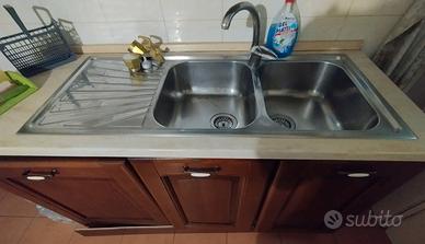 Mobile sottolavello + lavello inox