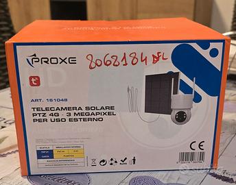 telecamera solare Proxe ptz 4g