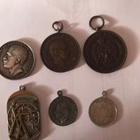 6 MEDAGLIE ANTICHE
